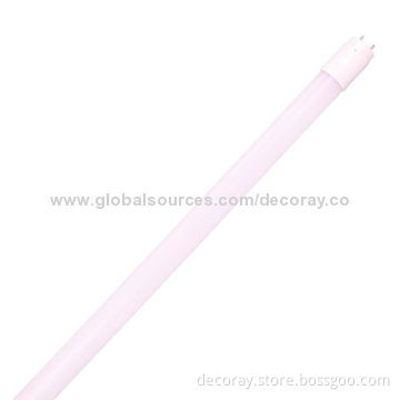 T8 tube adopts full PC body and aluminum PCB, new design, 100lm/W, SMD2835, longer lifetime 200V AC